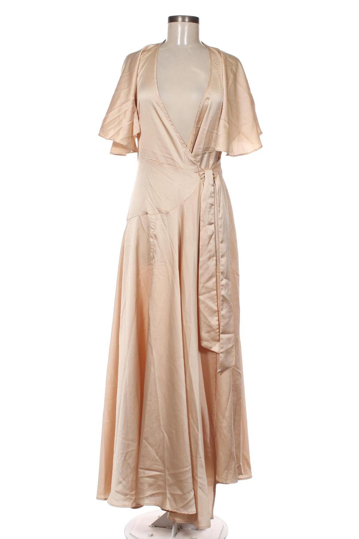 Kleid Nasty Gal, Größe XXS, Farbe Beige, Preis € 68,04