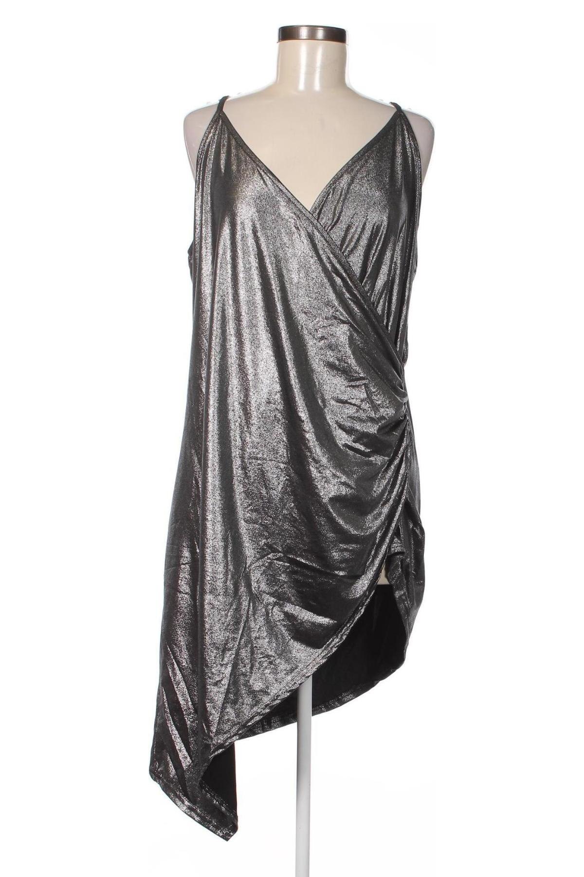 Kleid Nasty Gal, Größe XXL, Farbe Grau, Preis 52,58 €