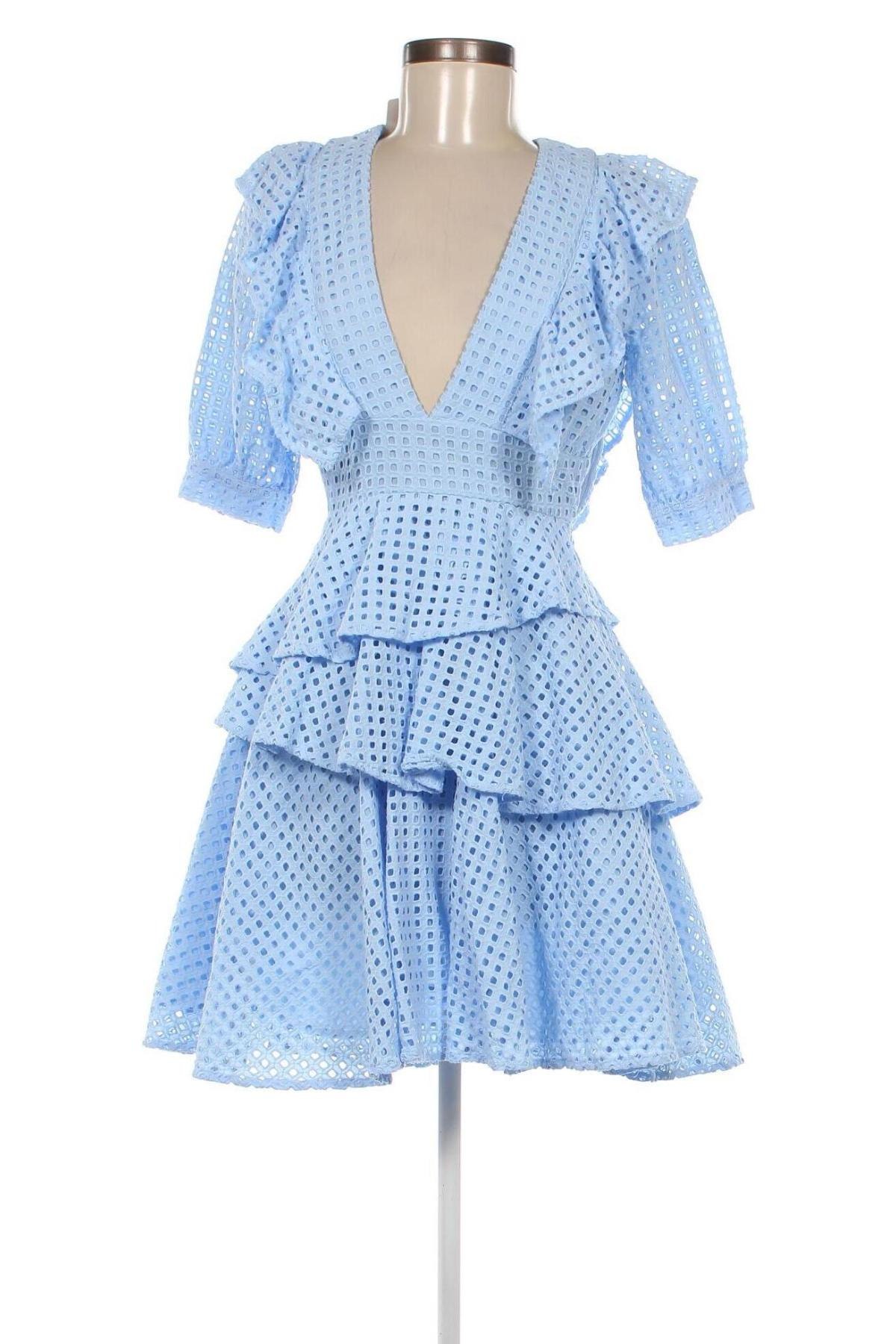 Kleid Silvian Heach, Größe M, Farbe Blau, Preis 90,21 €