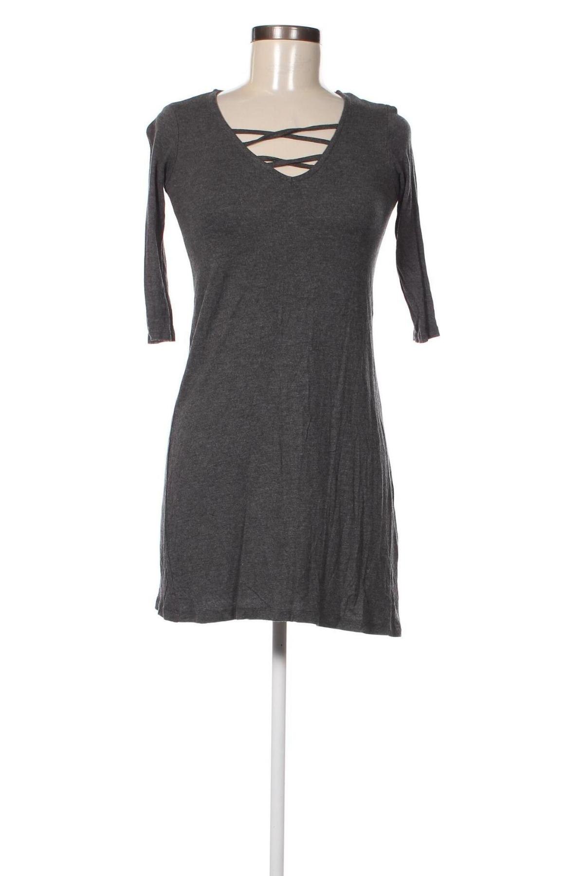 Kleid Terranova, Größe XS, Farbe Grau, Preis € 14,84