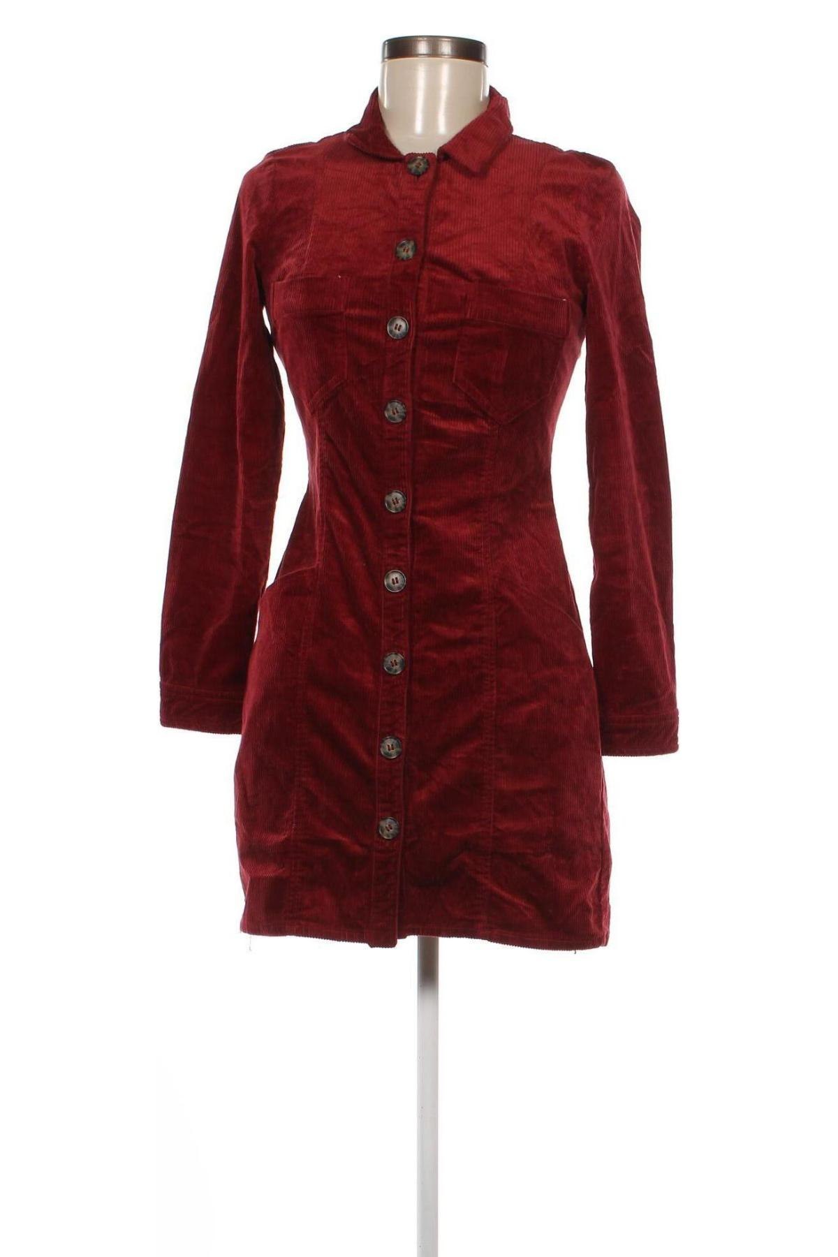 Šaty  Zara Trafaluc, Veľkosť S, Farba Červená, Cena  13,61 €