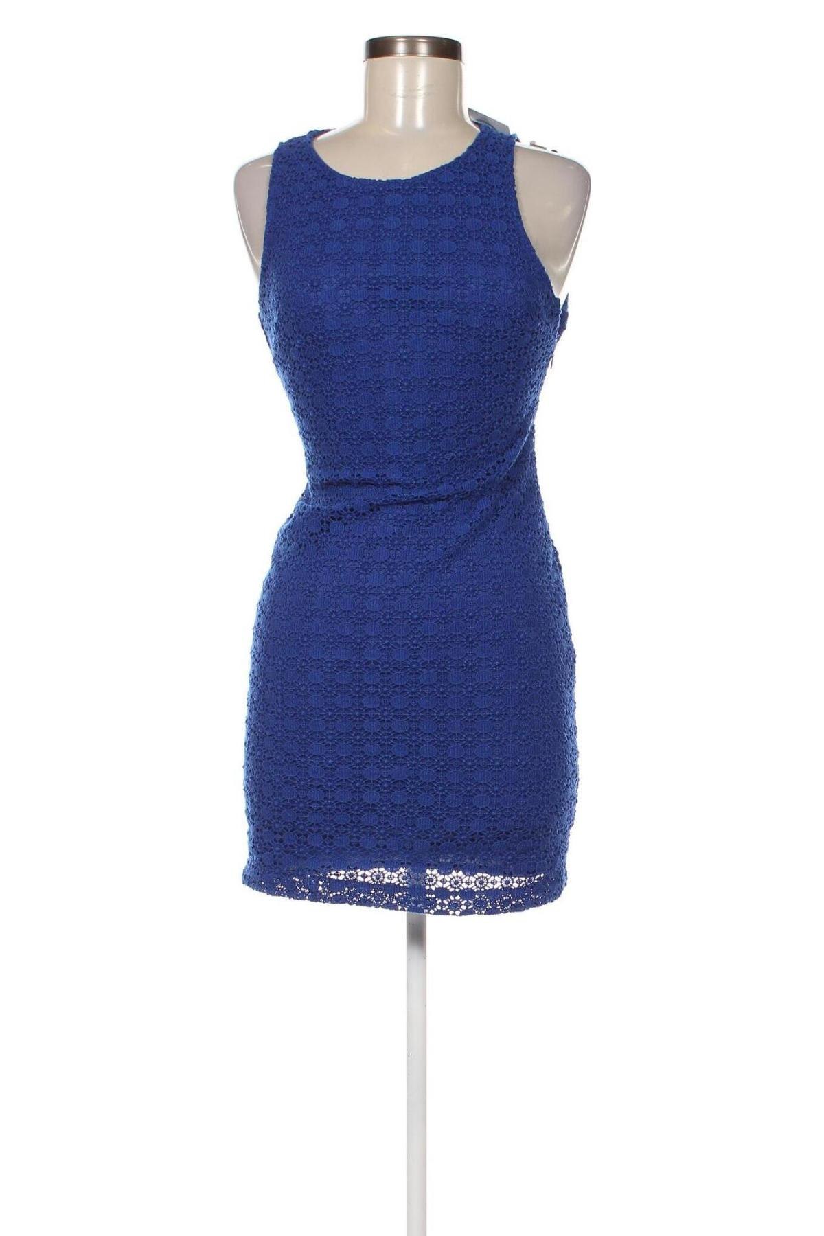 Kleid Zara Trafaluc, Größe XS, Farbe Blau, Preis 11,21 €