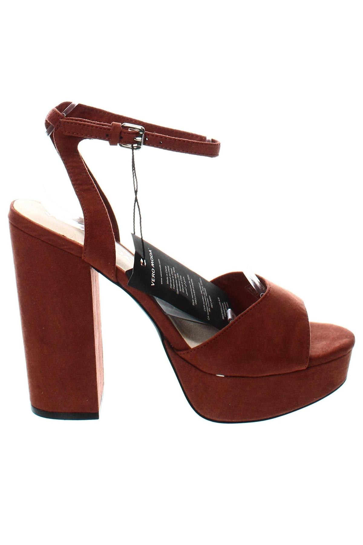 Sandalen Vero Moda, Größe 40, Farbe Rot, Preis 27,84 €