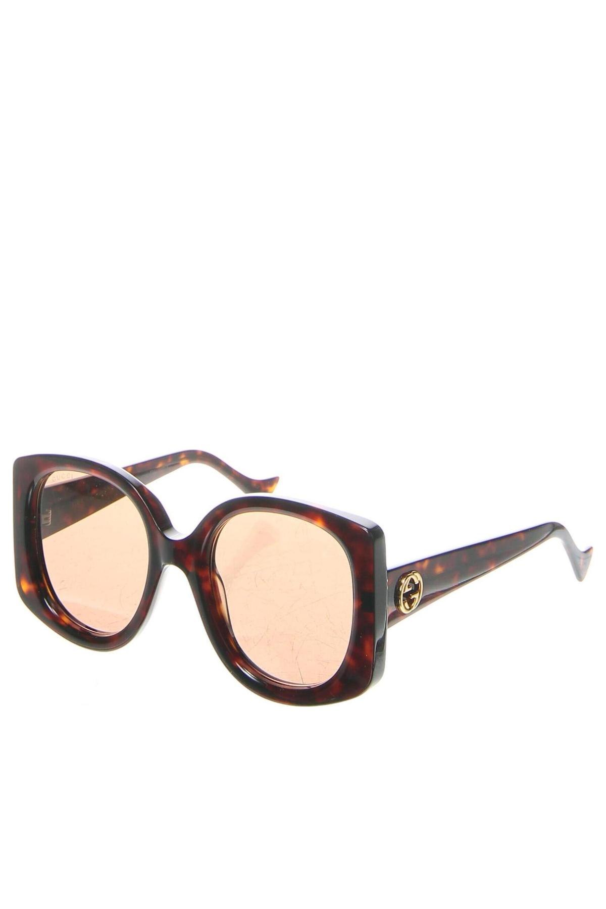 Слънчеви очила Gucci, Цвят Черен, Цена 419,40 лв.