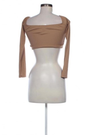 Damen Shirt Bershka, Größe M, Farbe Beige, Preis € 5,99