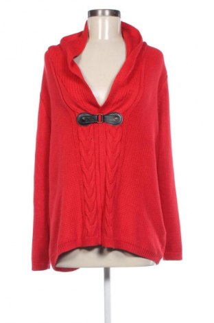 Damen Strickjacke Canda, Größe XL, Farbe Rot, Preis 9,99 €