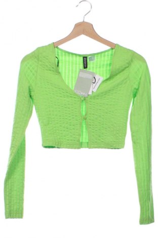 Damski kardigan H&M Divided, Rozmiar XS, Kolor Zielony, Cena 75,99 zł