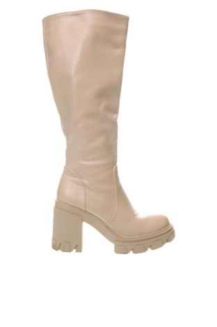 Damenstiefel Ideal Shoes, Größe 39, Farbe Beige, Preis 30,31 €