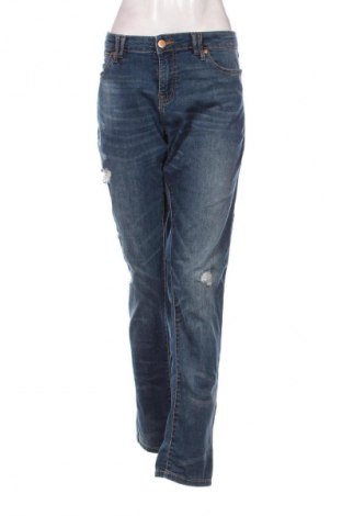 Blugi de femei Denim 1982, Mărime XL, Culoare Albastru, Preț 48,99 Lei