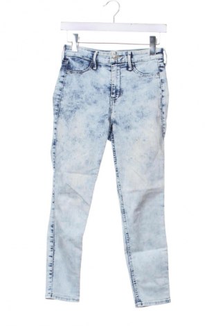 Blugi de femei Hollister, Mărime XS, Culoare Albastru, Preț 47,99 Lei