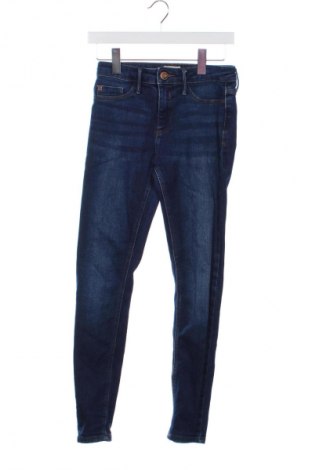 Damskie jeansy River Island, Rozmiar XS, Kolor Niebieski, Cena 42,99 zł