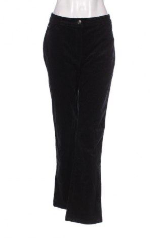 Pantaloni de velvet de femei Canda, Mărime L, Culoare Negru, Preț 72,99 Lei