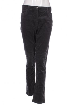 Pantaloni de velvet de femei Canda, Mărime M, Culoare Gri, Preț 38,99 Lei