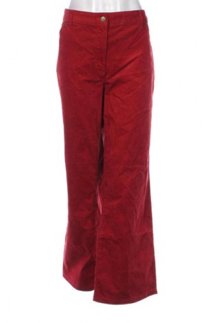 Pantaloni de velvet de femei Lands' End, Mărime 3XL, Culoare Roșu, Preț 56,99 Lei