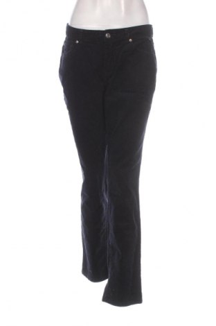 Pantaloni de velvet de femei Montego, Mărime L, Culoare Albastru, Preț 94,99 Lei