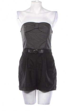 Kurzer Damenoverall Bershka, Größe S, Farbe Schwarz, Preis 8,02 €