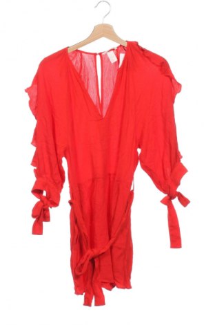 Dámská krátká kombinéza  H&M, Velikost XS, Barva Červená, Cena  349,00 Kč
