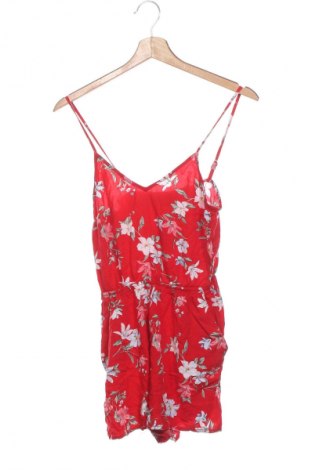 Women's short jumpsuit H&M Divided, Μέγεθος XS, Χρώμα Κόκκινο, Τιμή 14,99 €