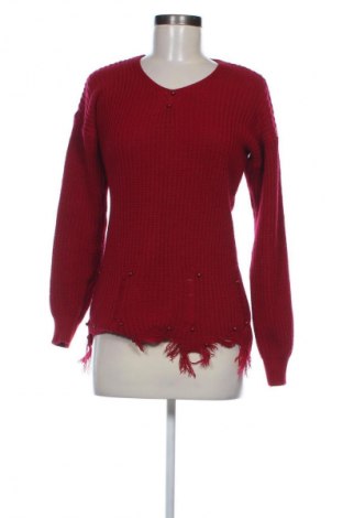 Damenpullover, Größe M, Farbe Rot, Preis 20,99 €