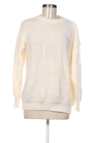 Damenpullover Unbranded, Größe M, Farbe Ecru, Preis 6,99 €