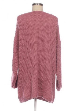 Damski sweter Unbranded, Rozmiar L, Kolor Popielaty róż, Cena 21,99 zł
