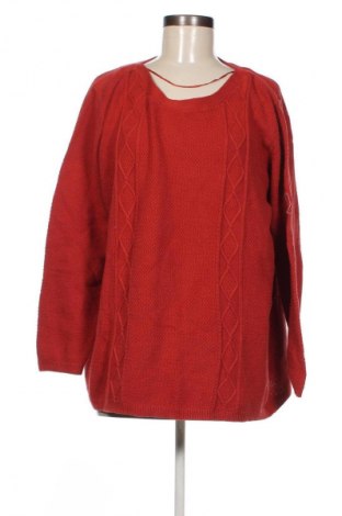 Damski sweter Unbranded, Rozmiar XXL, Kolor Czerwony, Cena 95,99 zł