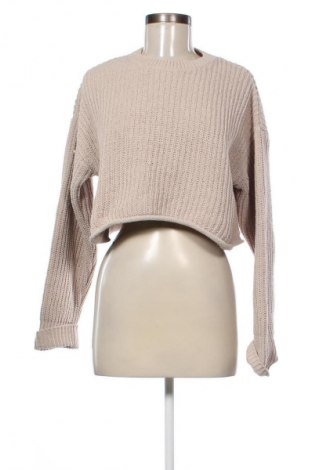 Damski sweter Bershka, Rozmiar S, Kolor ecru, Cena 28,99 zł