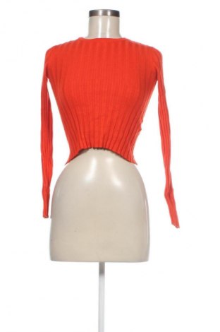 Damski sweter Bershka, Rozmiar S, Kolor Pomarańczowy, Cena 28,99 zł