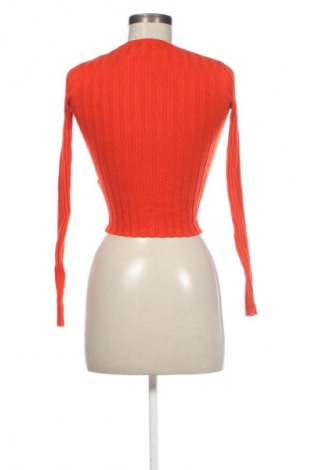 Damski sweter Bershka, Rozmiar S, Kolor Pomarańczowy, Cena 28,99 zł