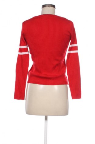 Дамски пуловер H&M Divided, Размер M, Цвят Червен, Цена 9,99 лв.