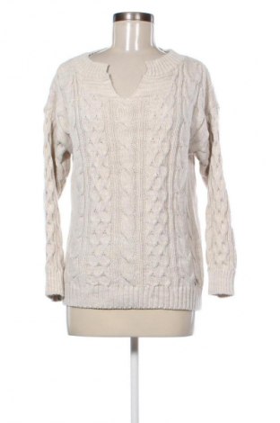 Damenpullover Heimatliebe, Größe M, Farbe Ecru, Preis 6,99 €