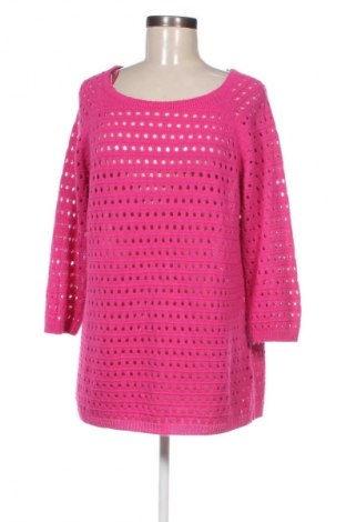 Damski sweter Laura Torelli, Rozmiar M, Kolor Różowy, Cena 10,99 zł