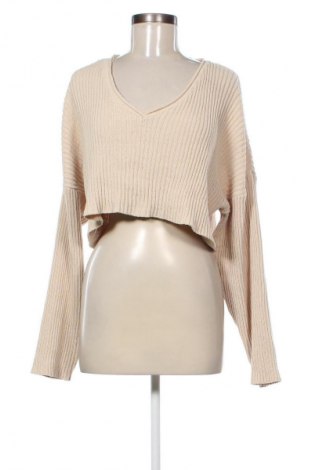 Damenpullover Pull&Bear, Größe M, Farbe Beige, Preis 8,99 €