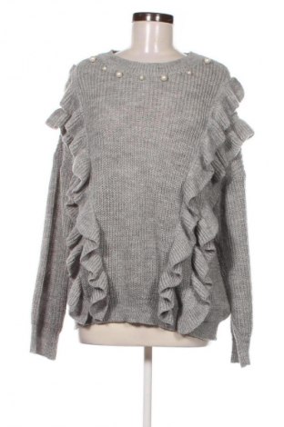 Damski sweter SHEIN, Rozmiar 3XL, Kolor Szary, Cena 36,27 zł