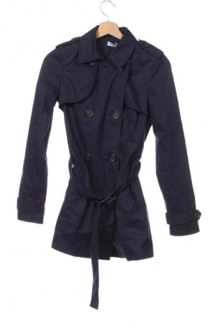 Damen Trenchcoat Pimkie, Größe XS, Farbe Blau, Preis 18,99 €