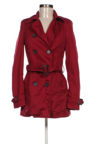 Damen Trench Coat Stradivarius, Größe S, Farbe Rot, Preis € 15,99