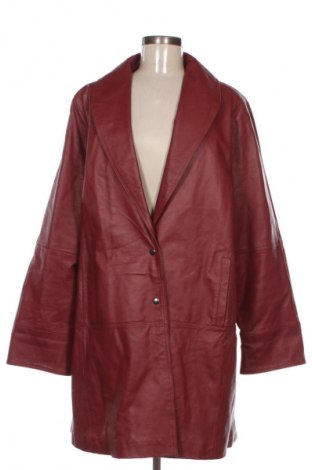 Damen Ledermantel, Größe L, Farbe Rot, Preis € 83,99