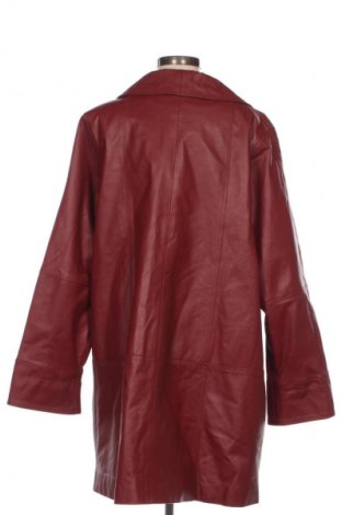 Damen Ledermantel, Größe L, Farbe Rot, Preis € 83,99