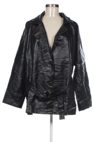 Damen Lederjacke Boohoo, Größe L, Farbe Schwarz, Preis € 16,99