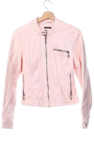 Damen Lederjacke Laura Torelli, Größe XXS, Farbe Rosa, Preis € 16,99