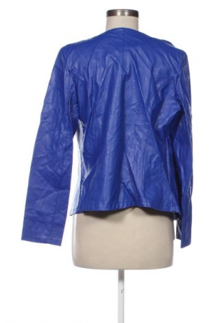 Damen Lederjacke Made In Italy, Größe M, Farbe Blau, Preis 30,99 €