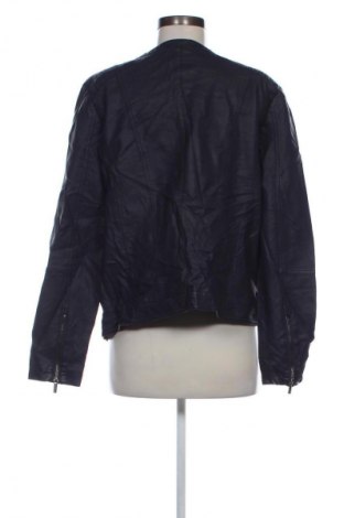 Damen Lederjacke Zizzi, Größe L, Farbe Blau, Preis 44,99 €