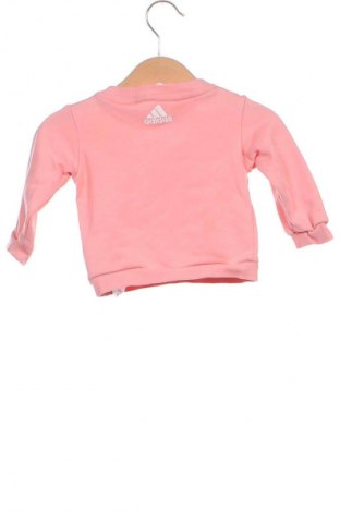 Παιδική μπλούζα Adidas, Μέγεθος 2-3m/ 56-62 εκ., Χρώμα Ρόζ , Τιμή 10,99 €