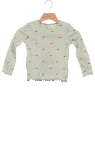 Detská blúzka  Next, Veľkosť 2-3y/ 98-104 cm, Farba Zelená, Cena  13,95 €