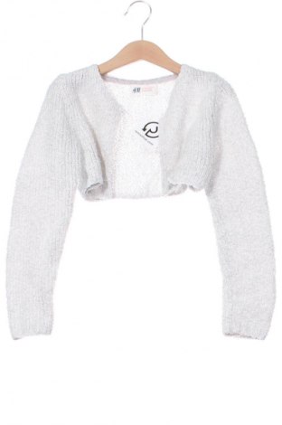 Kinder Strickjacke H&M, Größe 4-5y/ 110-116 cm, Farbe Grau, Preis 11,99 €