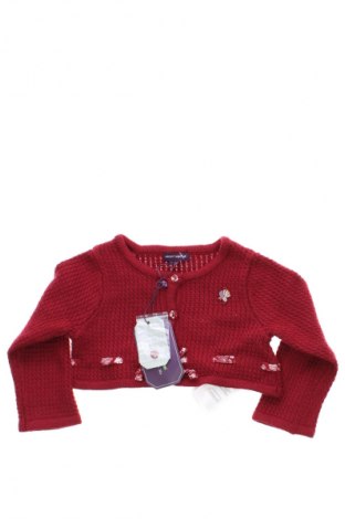 Kinder Strickjacke Sergent Major, Größe 9-12m/ 74-80 cm, Farbe Rot, Preis 13,99 €