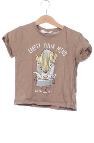 Dziecięcy T-shirt Mango, Rozmiar 4-5y/ 110-116 cm, Kolor Brązowy, Cena 27,59 zł