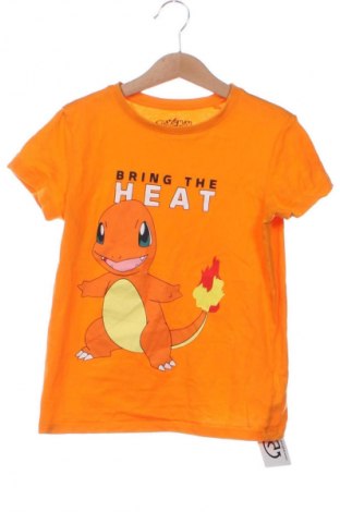 Kinder T-Shirt Sinsay, Größe 7-8y/ 128-134 cm, Farbe Orange, Preis 9,72 €