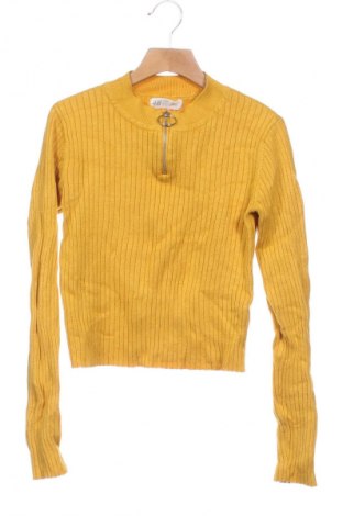 Детски пуловер H&M, Размер 9-10y/ 140-146 см, Цвят Жълт, Цена 17,00 лв.