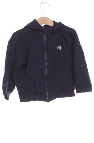 Детски суичър Petit Bateau, Размер 2-3y/ 98-104 см, Цвят Син, Цена 34,99 лв.